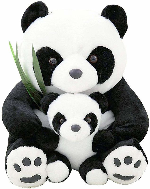 Agnolia White & Black Panda Teddy Bear 45 cm for The Kids - 45.5 cm  (Black & White)