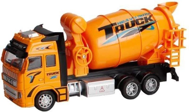 A to Z Stationers & Toys House construction truck  (Yellow)