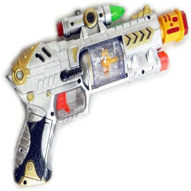 Kiyara Collection Infrared Beam Laser Sound Gun with light & music for kids Guns & Darts  (Multicolor)