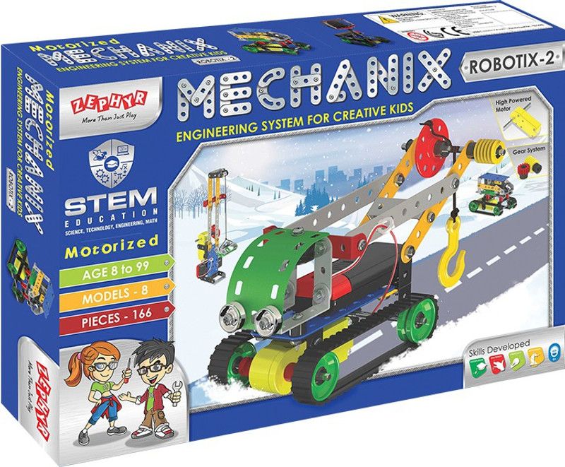 MECHANIX Robotix-2  (Multicolor)