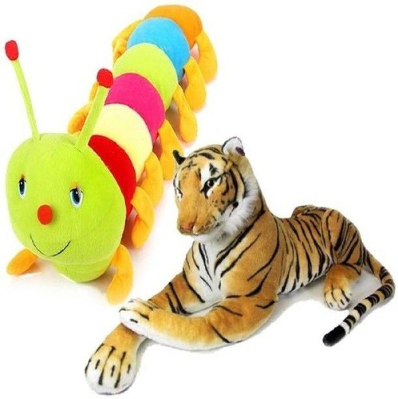 Sanvidecors Gift basket stuffed Soft Animal Toy for Kidscombo 1 - 32 cm  (Multicolor)