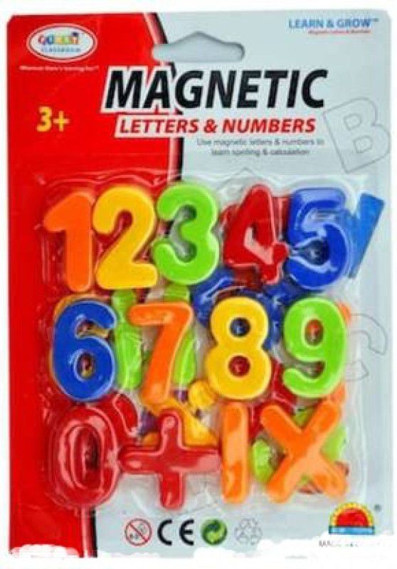 Mars Traders Learning Numbers, Premium123 Educational Magnets with Mathematical Symbol for Kids, Multicolor (Multicolor)  (Multicolor)