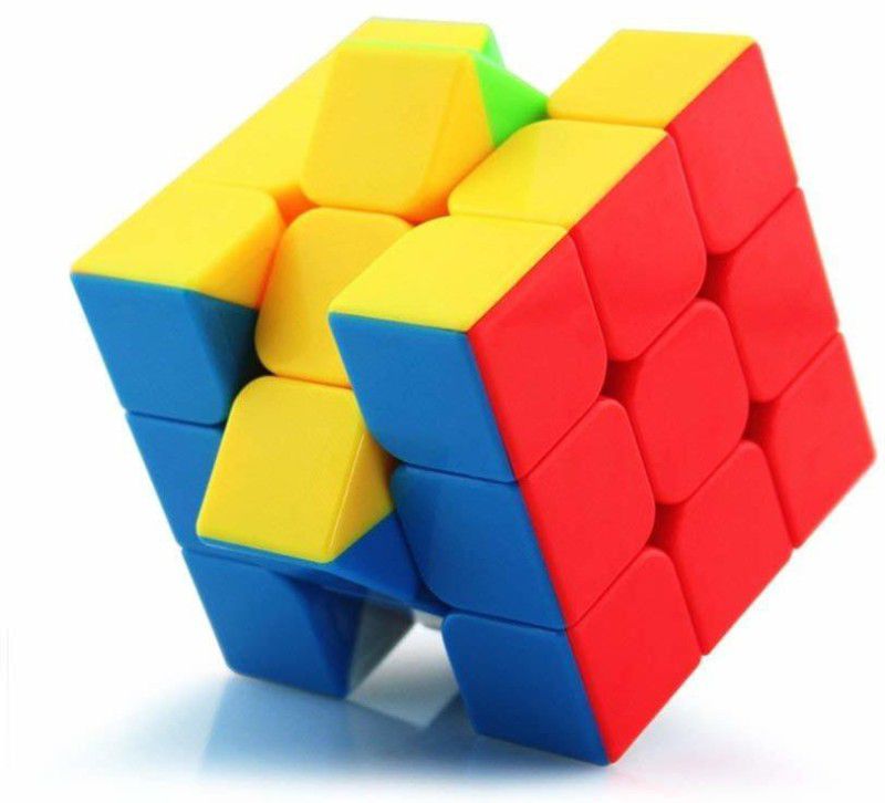 Kmc kidoz Cube 3x3 High Speed Rotate Magic Puzzle Cube Game for Brainstorming, Beginners, Stress Relief, Professional Level Speed Puzzle Cube Educational Gift Toy  (1 Pieces)