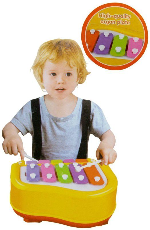 STYLO Xylophone and Piano Classic Set  (Yellow)