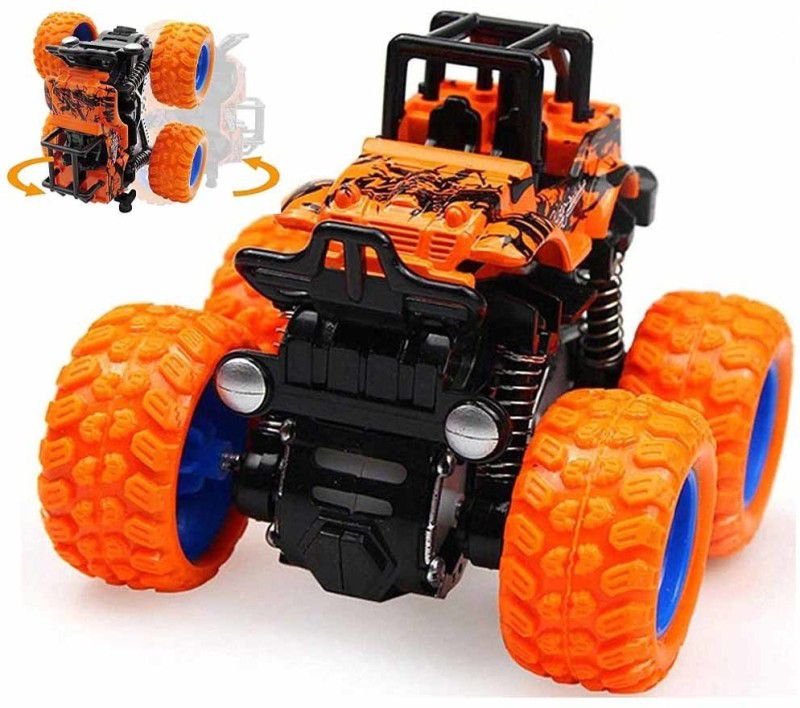 SAFESEED Unbreakable Mini Monster Truck/ Car Friction Powered Toys Car For Kids  (Assorted Color)