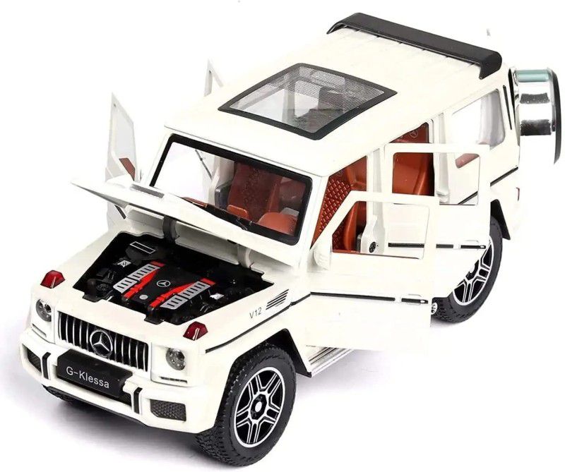 Fronted Alloy Metal Pull Back Die-cast Car 1:32 MERCE G-KLESSA Openable Door Light,Music  (Multicolor, Pack of: 1)