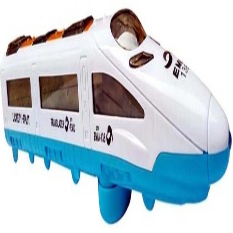 gunvaan  Go High Speed Musical Train for Kids987  (White, Blue)