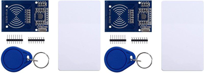 Scriptronics MFRC RC522 RFID-RC522 RF IC Card Reader Sensor Module Pack of 2 Electronic Components Electronic Hobby Kit