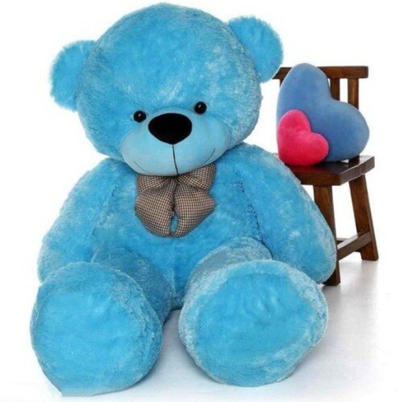 MOSU Teddy Bear 4.5 feet Blue - 135 cm  (Blue)