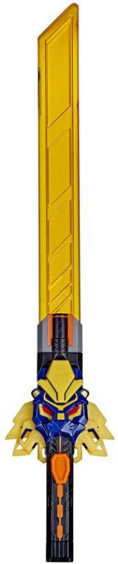 Power Rangers Beast Morphers Beast-X King Spin Saber Toy Roleplay Sword Inspired by TV Show for Kids Ages 5 and Up  (Multicolor)