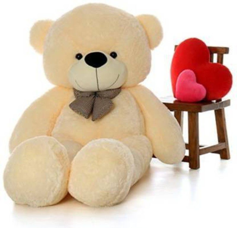 ARGK 3 Feet long Soft Cute Teddy Bear For Gift & Other -90 cm ( Cream ) - 90 cm  (Cream)
