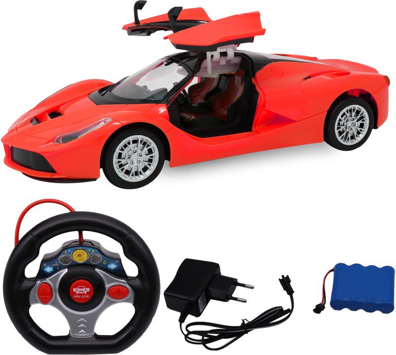 zest 4 toyz Remote Control Famous Car with Opening Door 1:14  (Red)