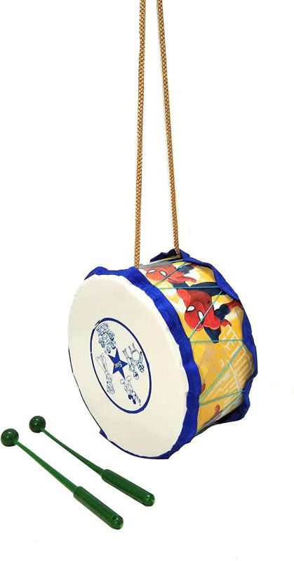 Joy Stories Musical Drum Set, Music Play Toy Musical Instrument for Kids Toddlers Baby Girl and Boys (Prints & Color May Vary) (Small)  (Multicolor)