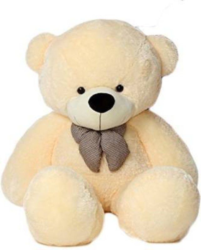 Urban Gold 4 feet (Beige) bear / high quality / love teddy For girls valentine & - 152 cm  (Cream)