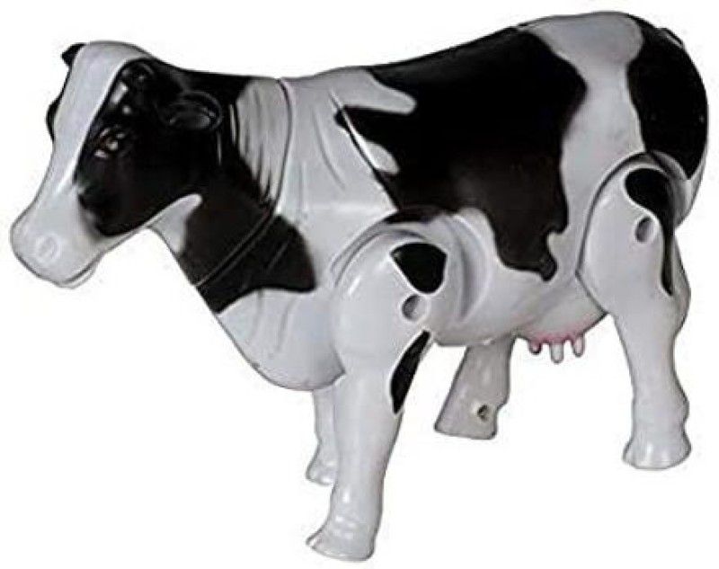 KRP Enterprise Walking Cow  (Multicolor)