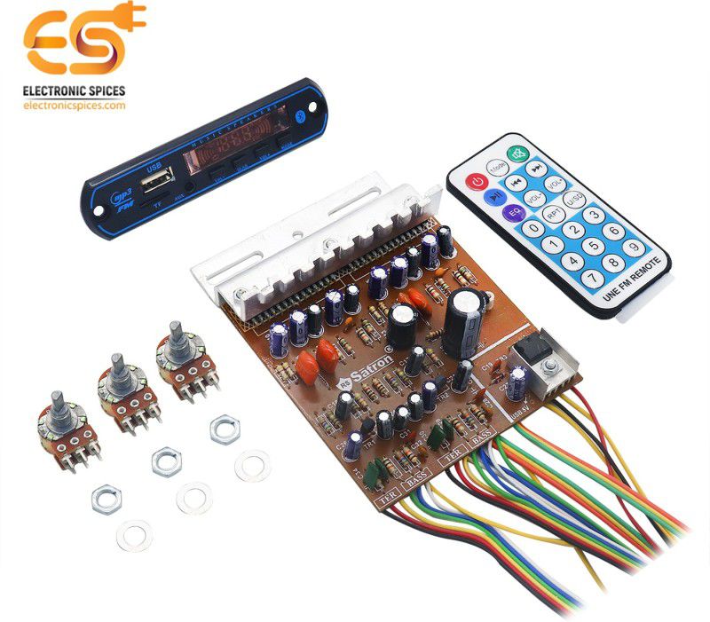 Electronic Spices Combo of 100 watt 4440 IC based audio amplifier board Electronic Components Electronic Hobby Kit