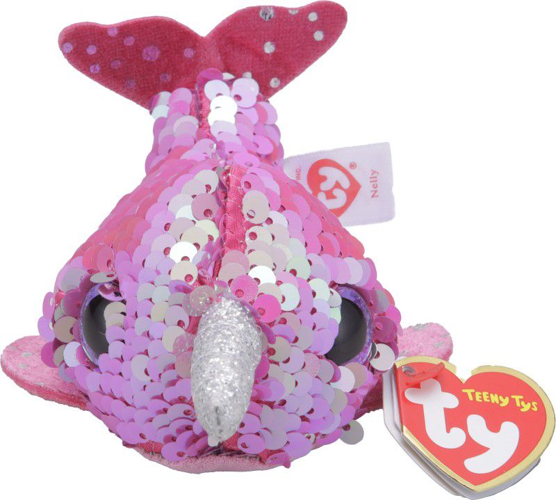 TY NELLY - flippables narwhal tty - 10 cm  (Multicolor)