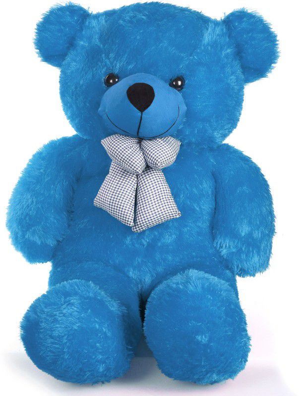 Bouncing Babies teddy bear / high quality / love teddy For girls valentine & Anniversary gift / - 90 cm  (Blue)