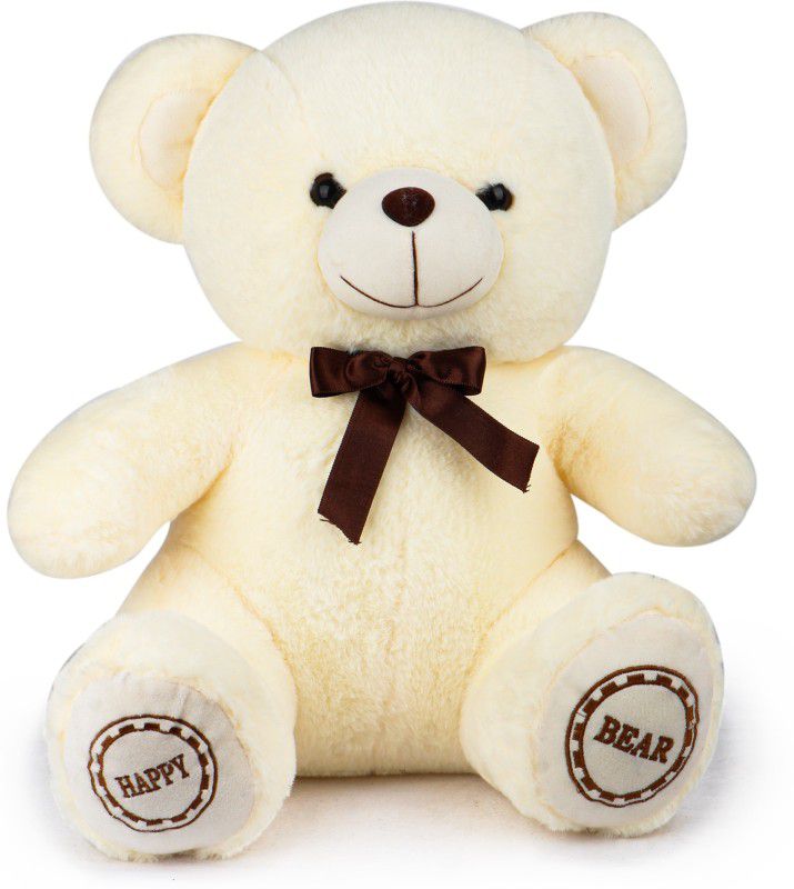 FIDDLERZ Stuffed Plush Toy Cute Teddy Bear Toy Soft Animal - 15 inch  (Beige)