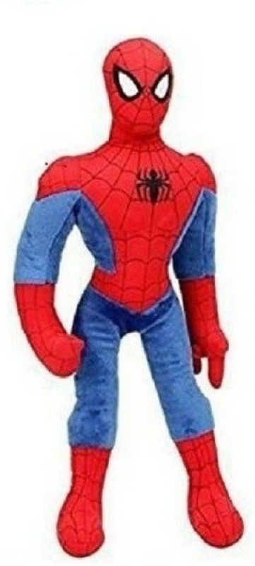 Crispy toys Spiderman Soft toy for Kids, Girls & Children Playing teddy Bear in size Of 40 Cm long - 40 cm  (Multicolor)