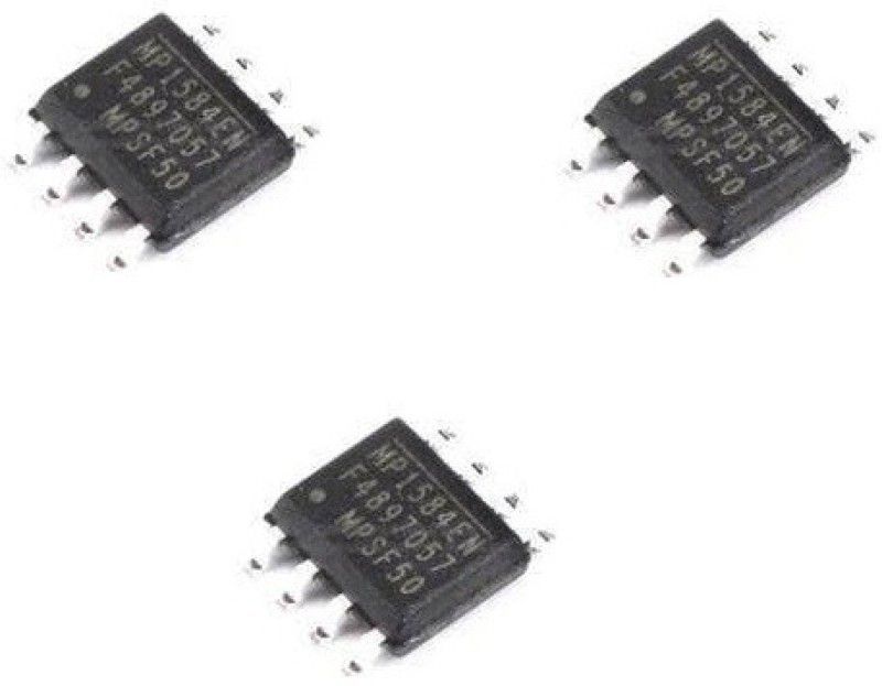 EMERGING TECHNOLOGIES 3 pcs MP1584 3A 1.5MHz 28V Step Down Converter smd sop8 Electronic Components Electronic Hobby Kit