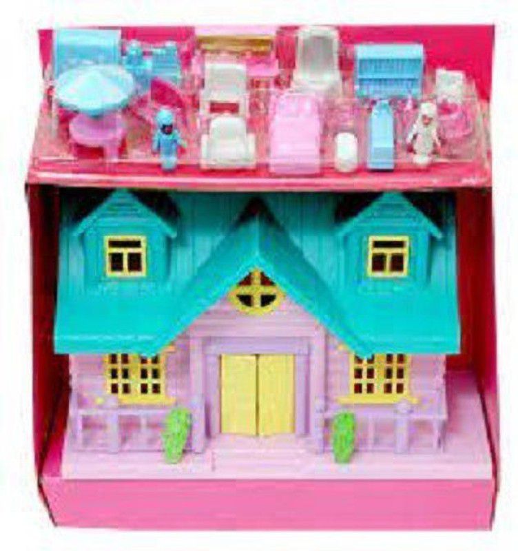 tryzens Funny House Play Set Doll House Set Multicolor Made in India Toys (Multicolor)  (Multicolor)