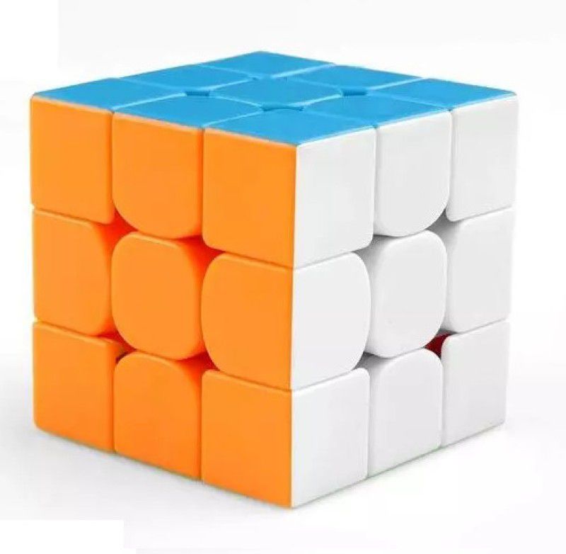 PBDeal High Speed Stickerless Magic 3x3 Rubik's Cube Puzzle Game Toy Kids (1 Piece)  (1 Pieces)