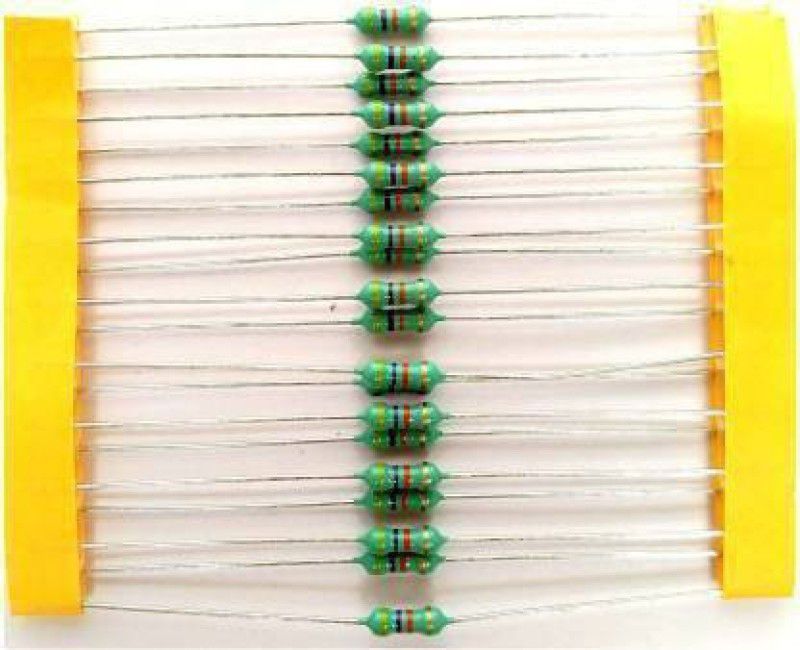 vinytics 1.8K ohm(1/4W) Resistor Fixed Resistor (1800 ohm 5) Fixed Resistor (1800 ohm 5%) Electronic Components Electronic Hobby Kit