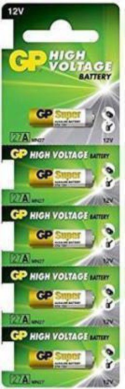 GI Store GP Super 27A 12V Alkaline Cell Car Remote Battery (Pack of 5) Electronic Components Electronic Hobby Kit