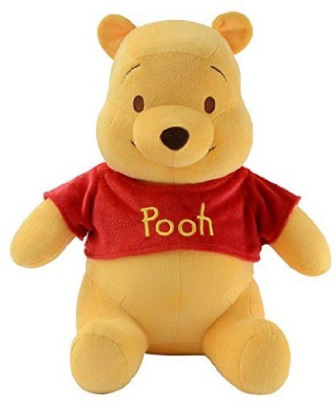 Toyet Pooh Soft Toy Cartoon Bear Cute Soft Plush Action_a Toy Children's Birthday Gift - 38 cm  (Yellow)