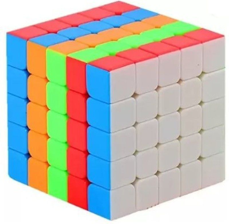 TinyTales High Speed Stickerless 5x5 Magic Smooth High Stability Puzzle Cube  (1 Pieces)