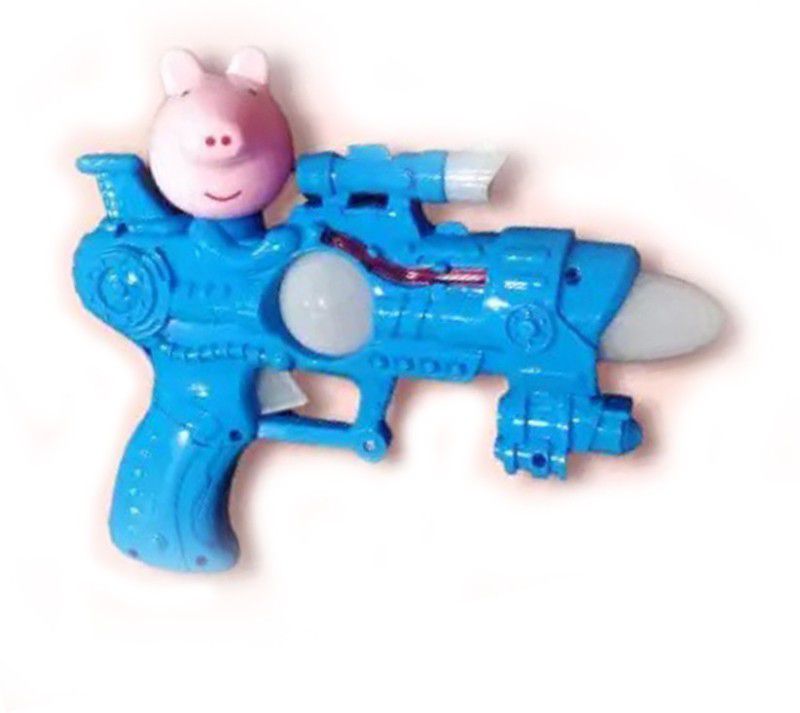 royal enterprise Peppa Pig Music And Light Gun For Kids [Multicolour]  (Blue, Red)