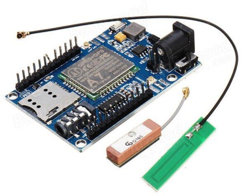 Robodo Wireless Module A7 GSM GPRS GPS 3 In 1 Module Shield DC 5-9V Micro Controller Board Electronic Hobby Kit