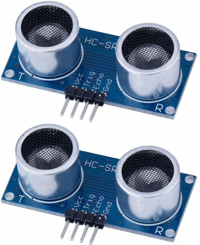 Robotronics HC-SR04 Ultrasonic Sensor Distance Module for Arduino UNO MEGA2560 Nano Robot XBee ZigBee (Pack of 2 ) FM Transmitter Electronic Hobby Kit