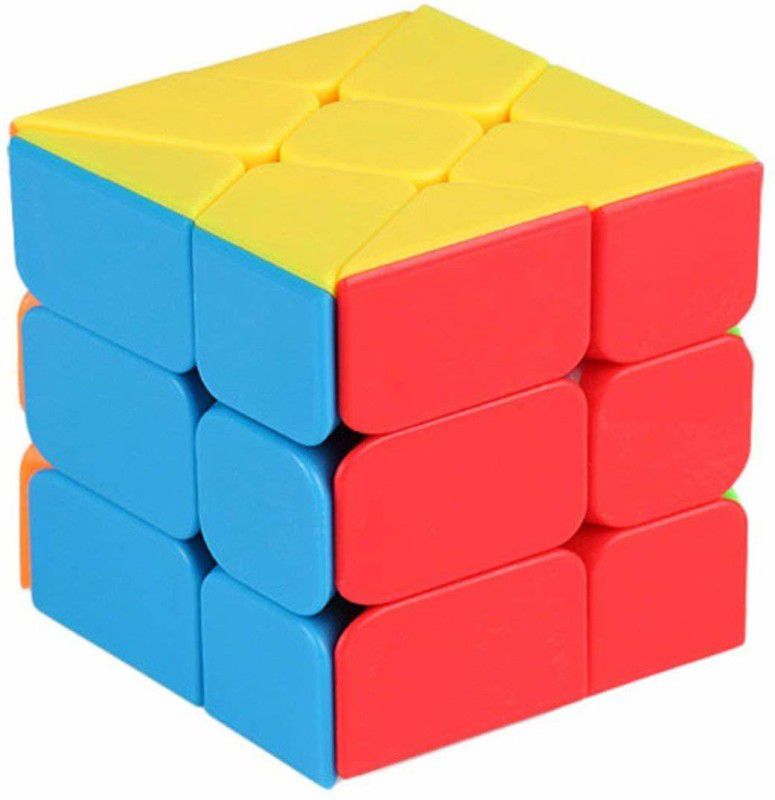 LODESTONE MoYu Windmill Cube 3x3 Shape Mod Twisty Puzzle Stickerless Cube  (1 Pieces)