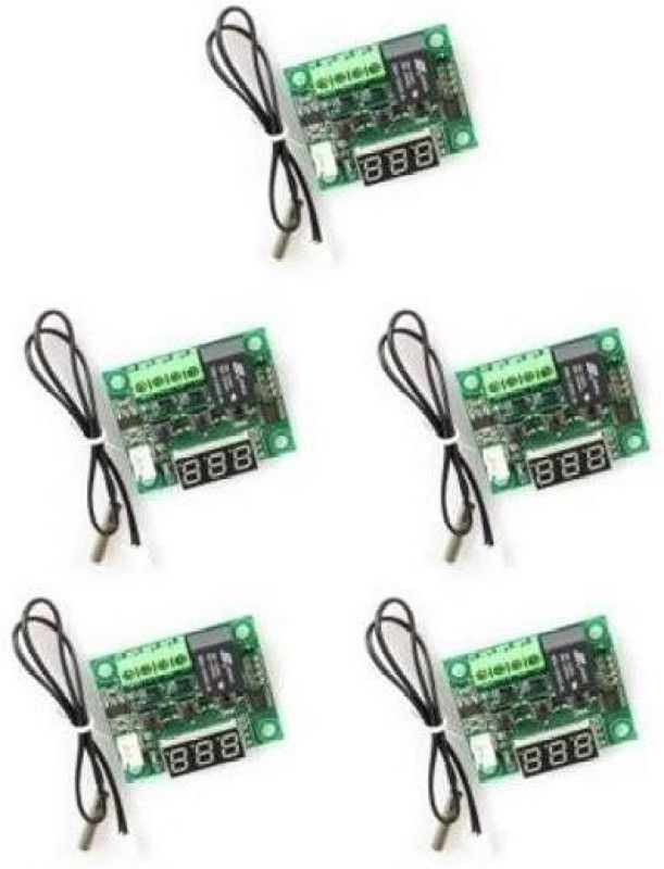 Techleads Temprature display and controller Module w1209 (Pack of 5) Temperature Sensor and Controller Temperature Sensor and Controller Electronic Hobby Kit
