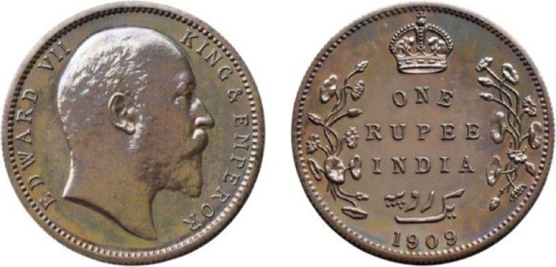 rbf Edward VII 1909 SILVAR 11.6 g Medieval Coin Collection  (1 Coins)