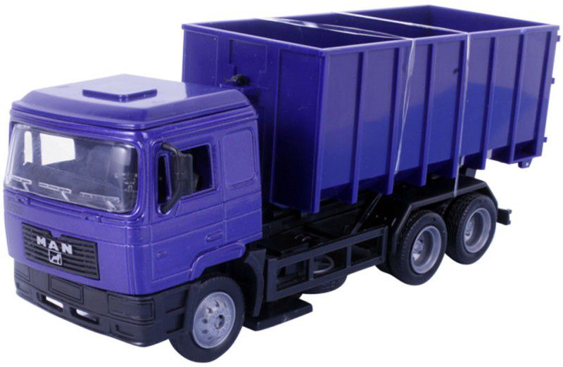 NEW RAY Man F2000 Dump Truck, 1/43 Scale, Die Cast  (Purple, Pack of: 1)
