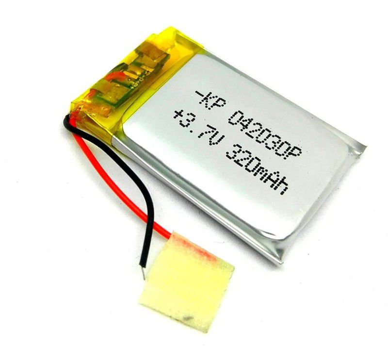 INVENTO 3.7V 320 mAh Li-ion battery 32x20x4mm Lipo For Quadcopter Helicopter Drones GPS Automotive Electronic Hobby Kit