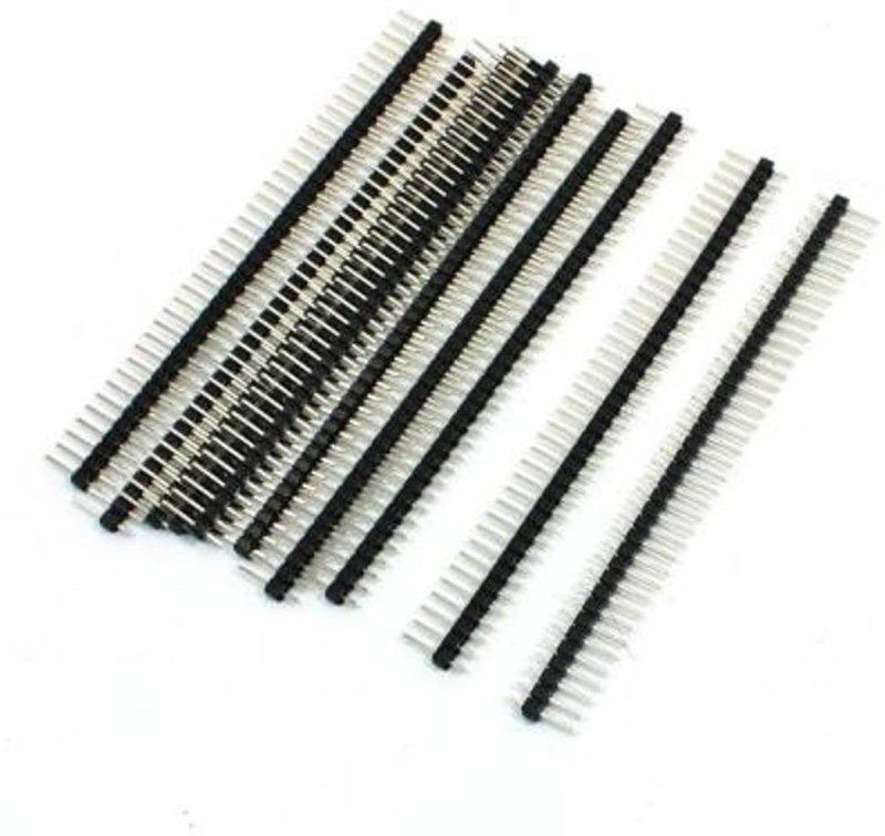 Technical hut 10 Pieces 40 Pin Male pinheader For Projects Electronic Components Electronic Hobby Kit