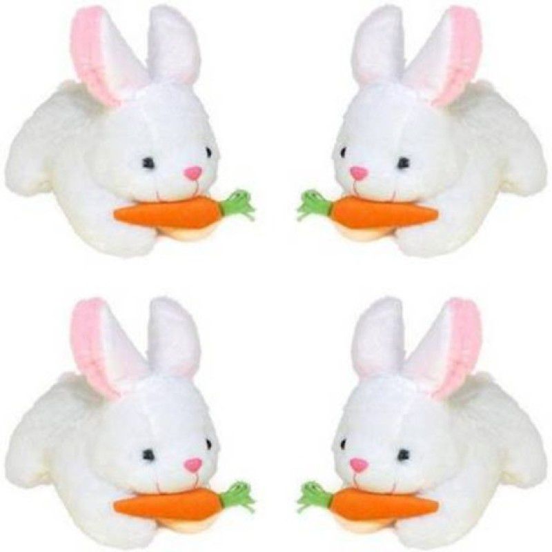 saburi Cute And Very Soft Combo Rabbit - 25 cm  (White)
