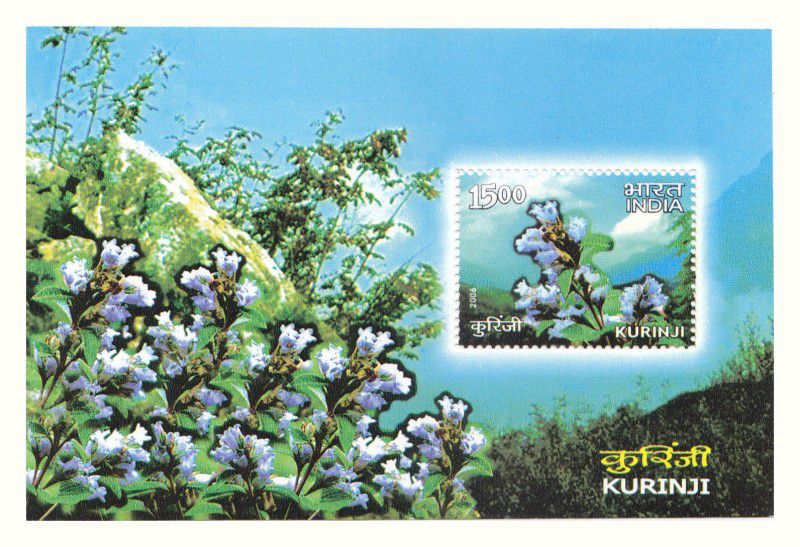 Phila Hub 2006-Save Kurinji Miniature Sheet MNH Condition Stamps  (1 Stamps)