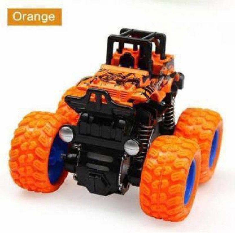Animani Collection Monster Trucks Friction Powered Cars for Kids (Orange) (Orange)  (Multicolor, Orange, Pack of: 1)
