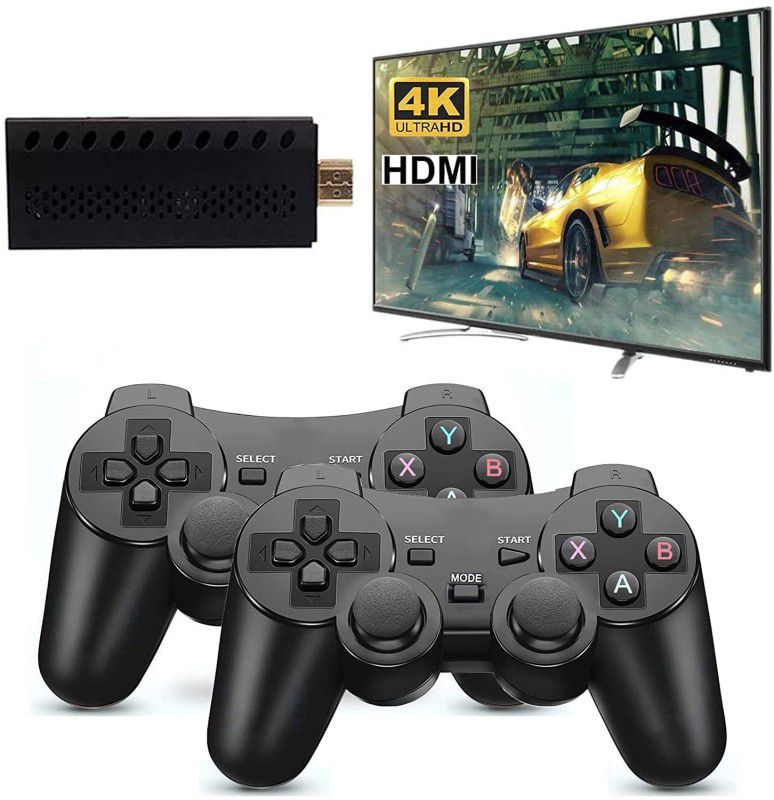 TMG 4K HD Video Game Console 2.4G Dual GamePad Classic Retro TV Game HDMI High-Definition Console 32GB (3000 Games) Game Electronic Hobby Kit