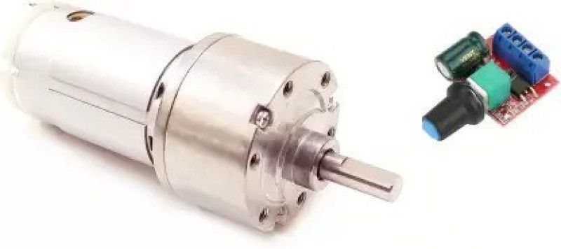 SSV CARE Gear Motor Geared Geared High Torque Gear Motor DIY Robotics Kits and Projects Motor Control Electronic Hobby Kit
