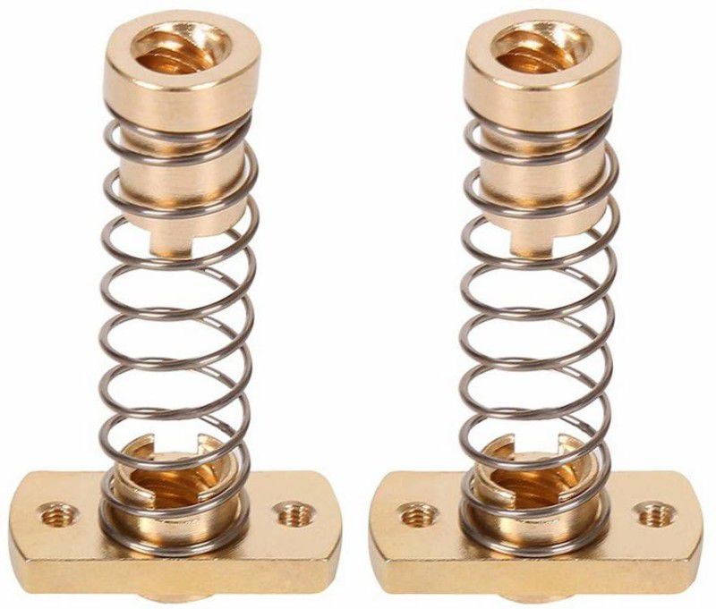 Auslese Robotics Z axis T8 Anti-backlash Spring Loaded Nut For 8mm Threaded Rod Lead Screw (2PC) Automotive Electronic Hobby Kit