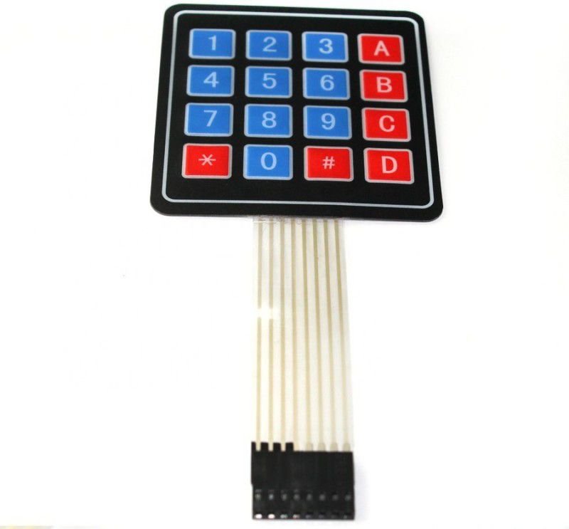 Super Debug 4x4 Matrix Keypad Membrane Switch Arduino, Arm and Other MCU Electronic Components Electronic Hobby Kit
