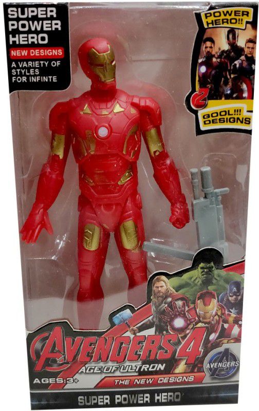 Shoppernation Kids 3 Inch Avengers Iron Man Action Figure Collectibles Toy  (Multicolor)