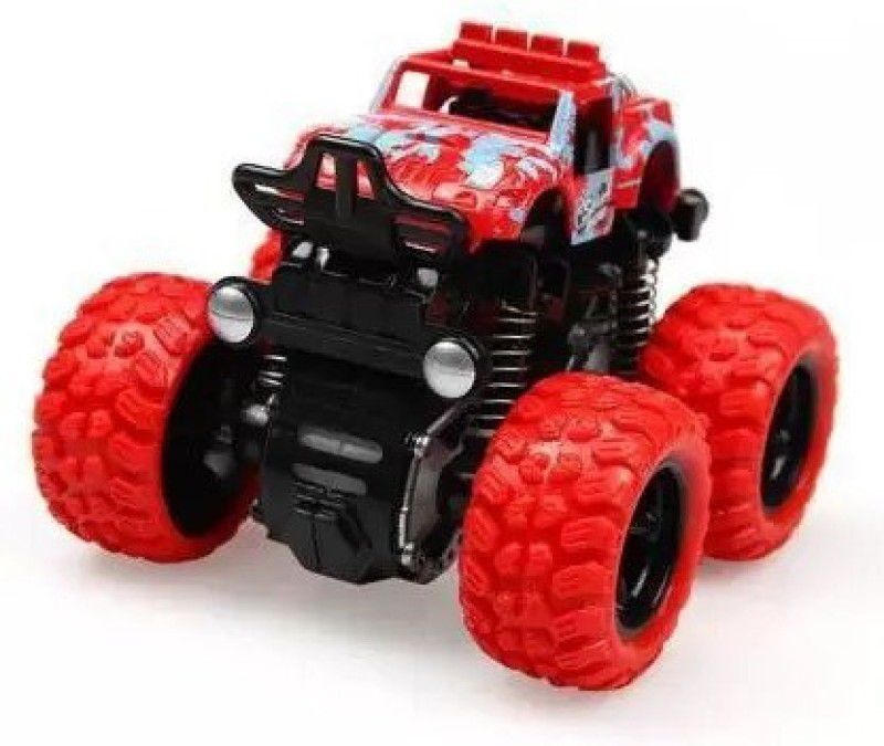 SWASHAA Mini Monster Truck Pull Back Cars Toys, Manual 360 Degree Stunt car  (Multicolor)