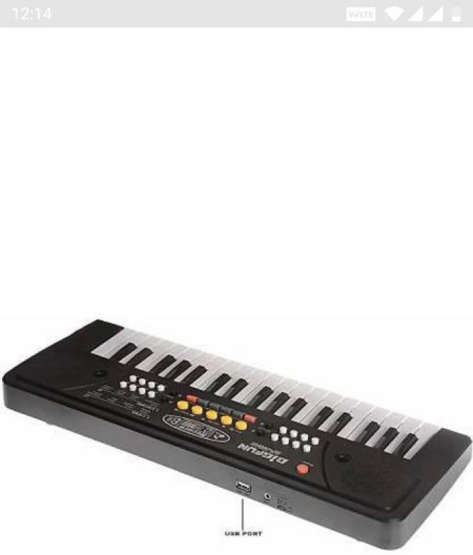 RIGHT SEARCH KEY PIANO KEYBOARD TOY FOR KIDS-9  (Black, White)